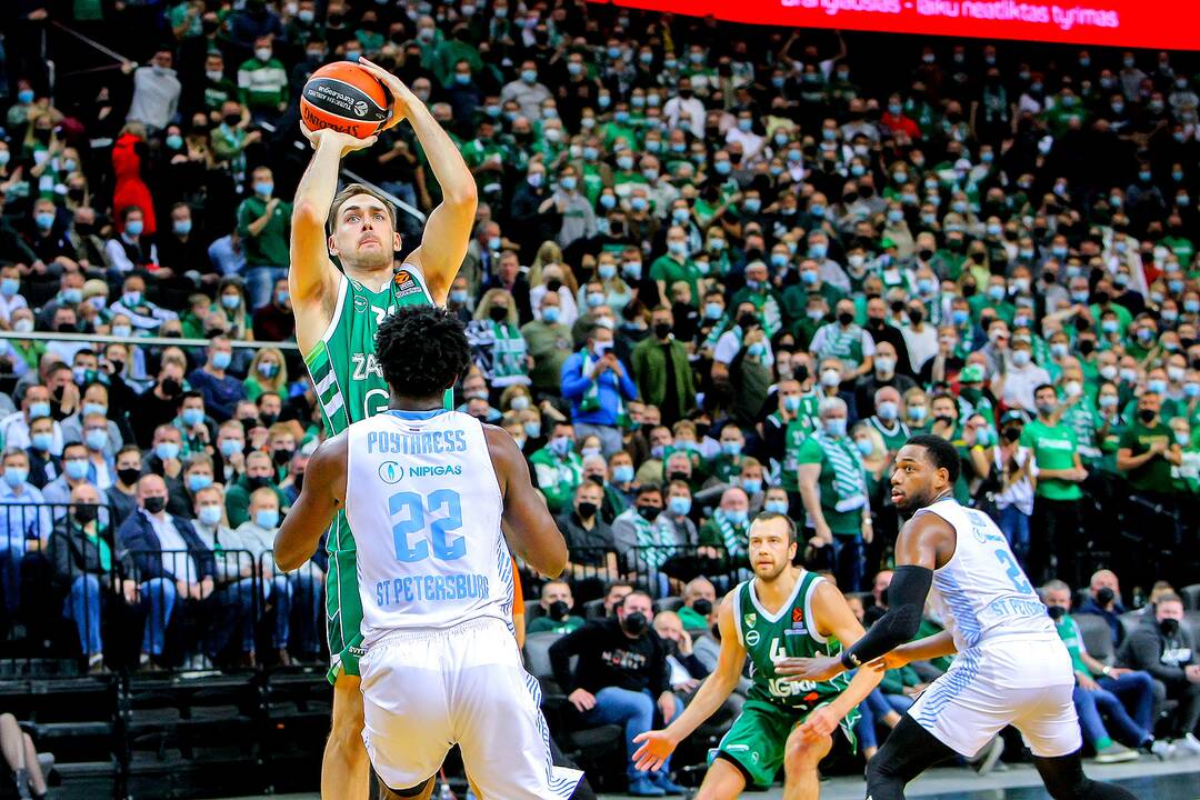 „Žalgiris“ – „Zenit“ 64:70 | Eurolyga