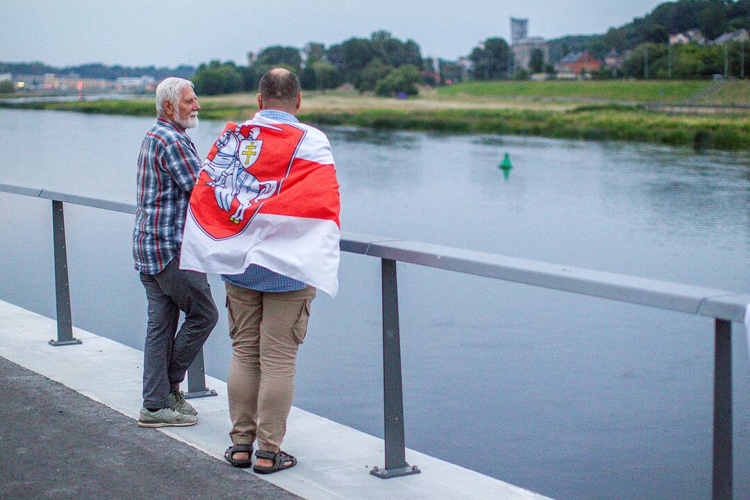 Solidarumo su Baltarusija akcija Kaune