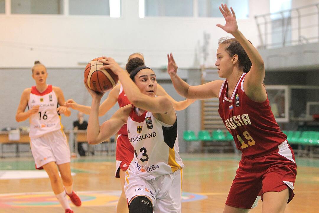 Vokietija – Rusija 43:51. Merginų U16 EČ