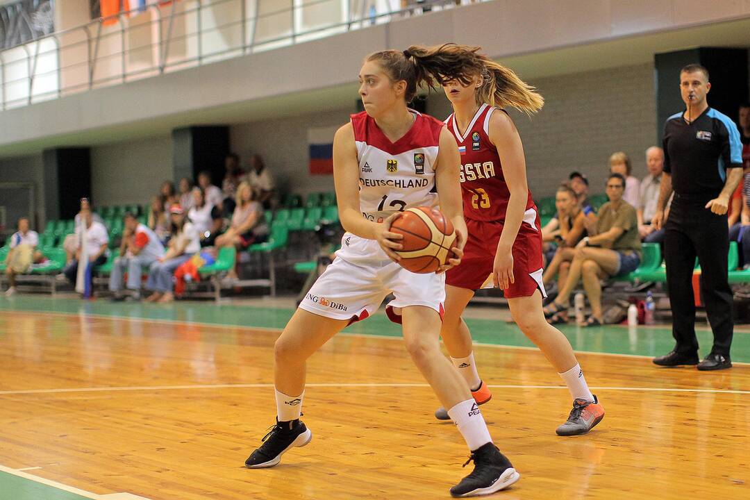 Vokietija – Rusija 43:51. Merginų U16 EČ