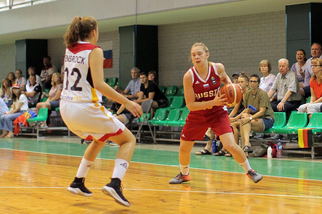 Vokietija – Rusija 43:51. Merginų U16 EČ