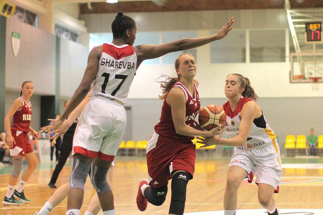 Vokietija – Rusija 43:51. Merginų U16 EČ