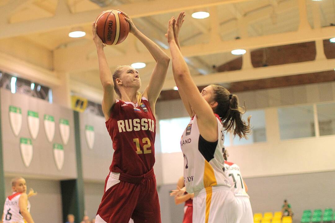 Vokietija – Rusija 43:51. Merginų U16 EČ