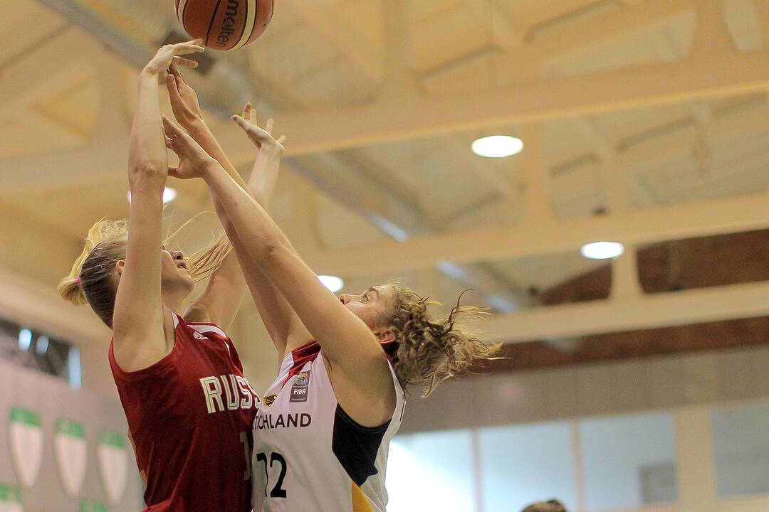 Vokietija – Rusija 43:51. Merginų U16 EČ
