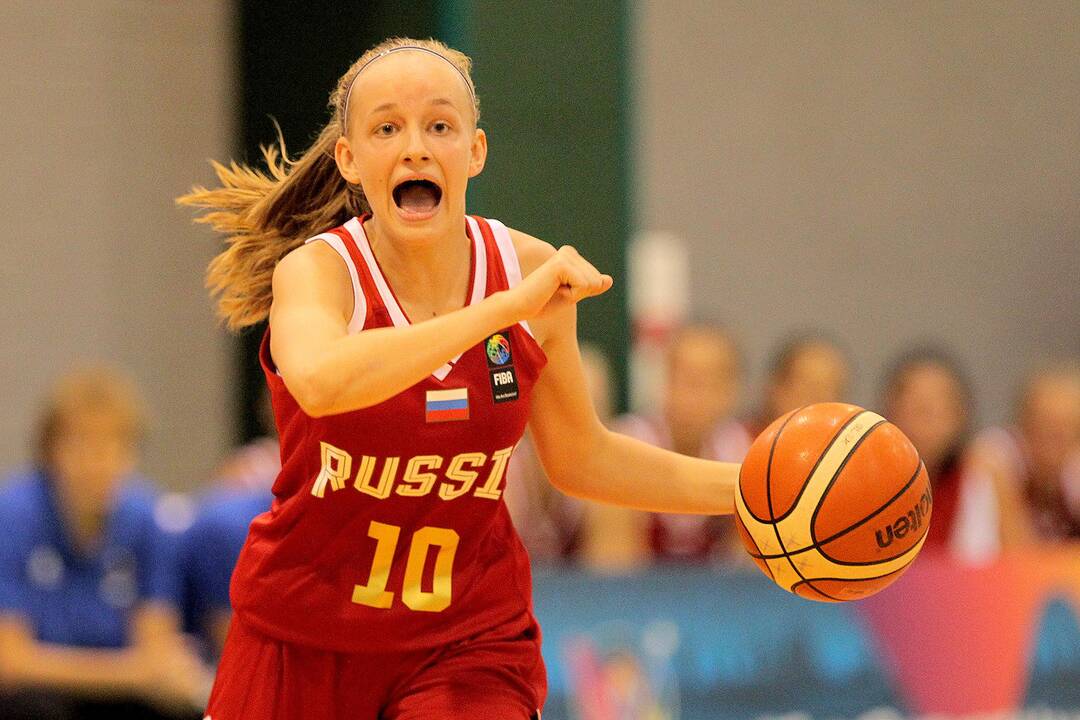 Vokietija – Rusija 43:51. Merginų U16 EČ