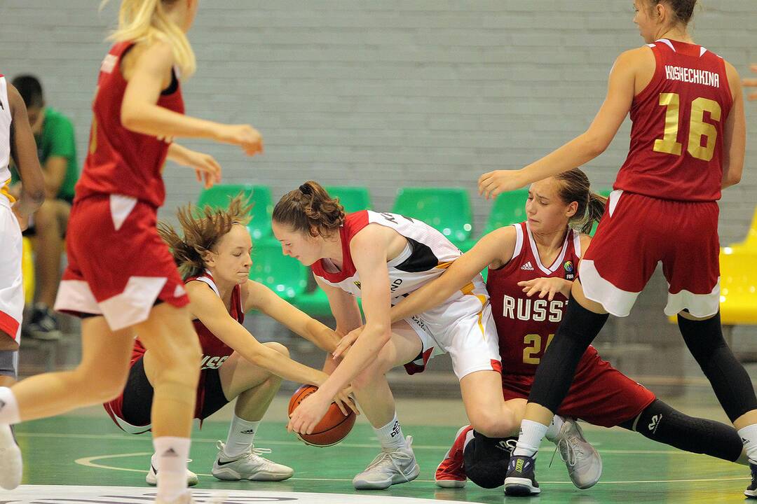 Vokietija – Rusija 43:51. Merginų U16 EČ