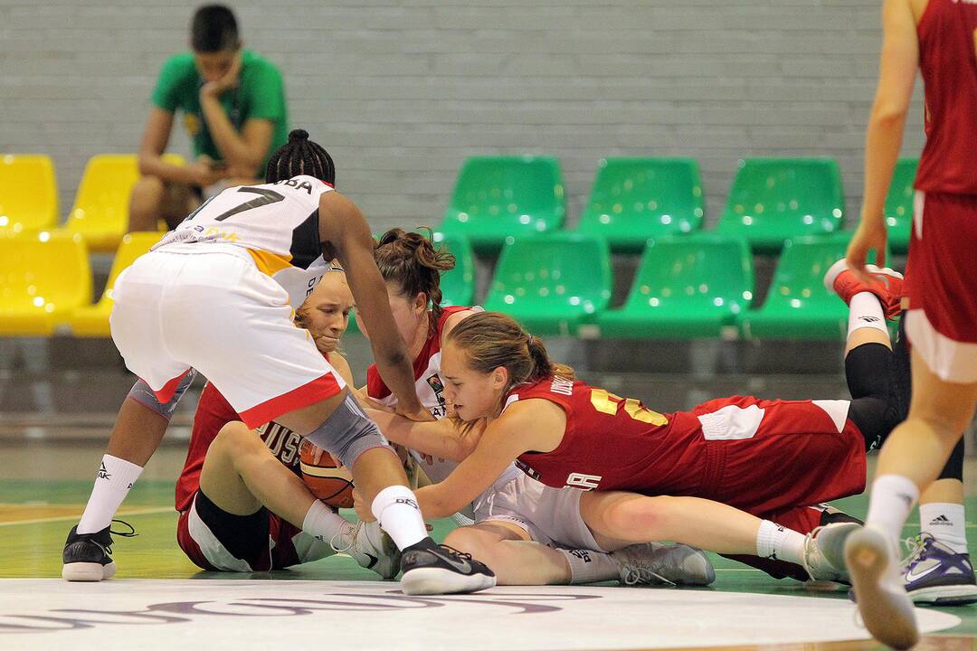 Vokietija – Rusija 43:51. Merginų U16 EČ