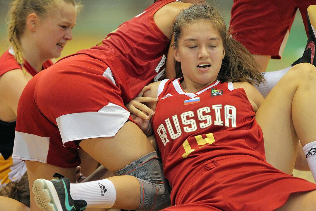 Vokietija – Rusija 43:51. Merginų U16 EČ