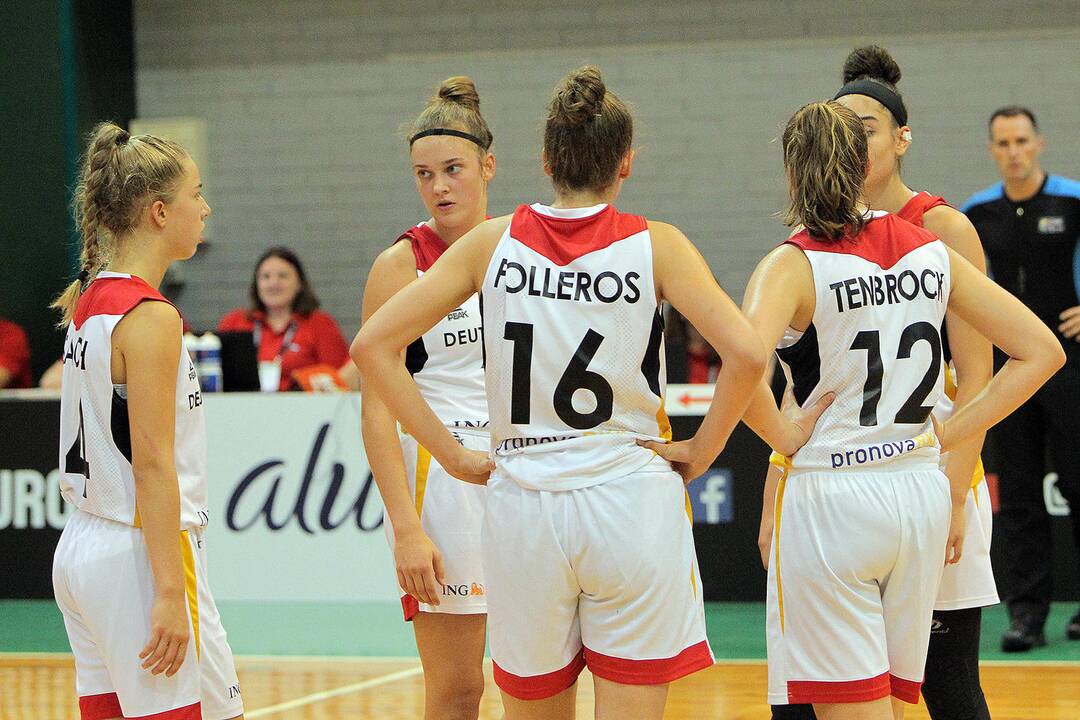 Vokietija – Rusija 43:51. Merginų U16 EČ