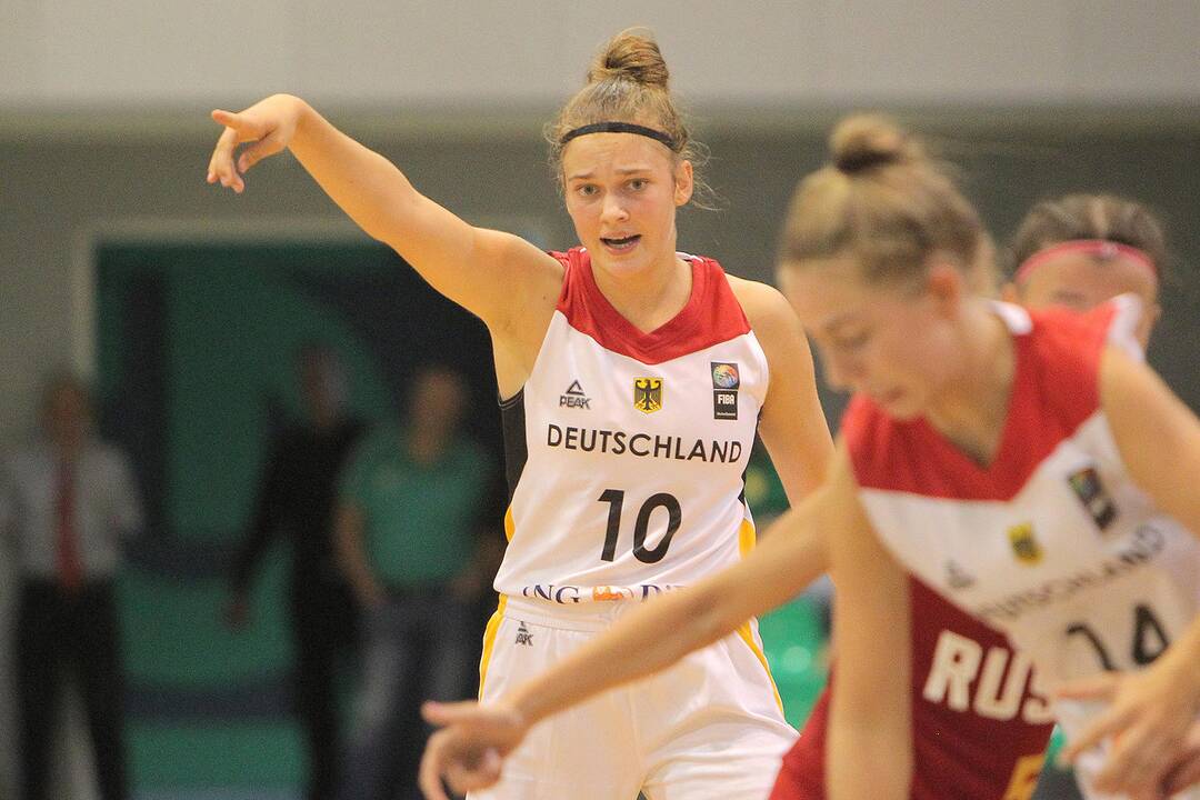 Vokietija – Rusija 43:51. Merginų U16 EČ