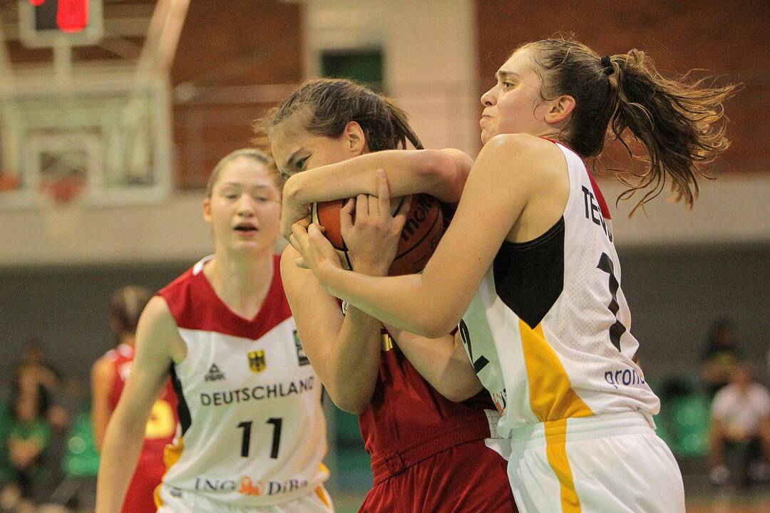 Vokietija – Rusija 43:51. Merginų U16 EČ