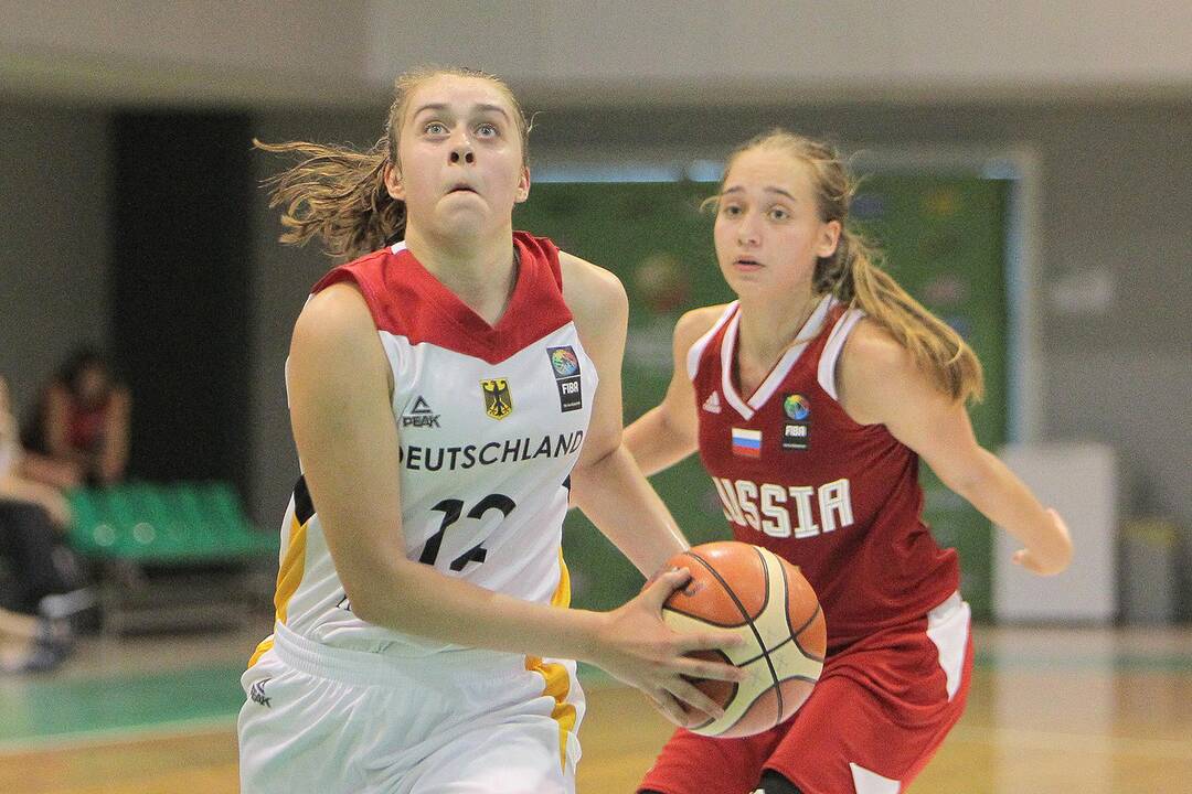 Vokietija – Rusija 43:51. Merginų U16 EČ