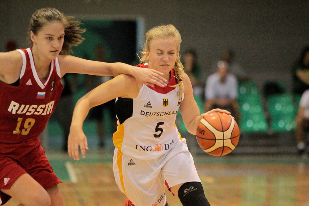 Vokietija – Rusija 43:51. Merginų U16 EČ
