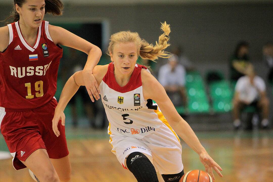 Vokietija – Rusija 43:51. Merginų U16 EČ
