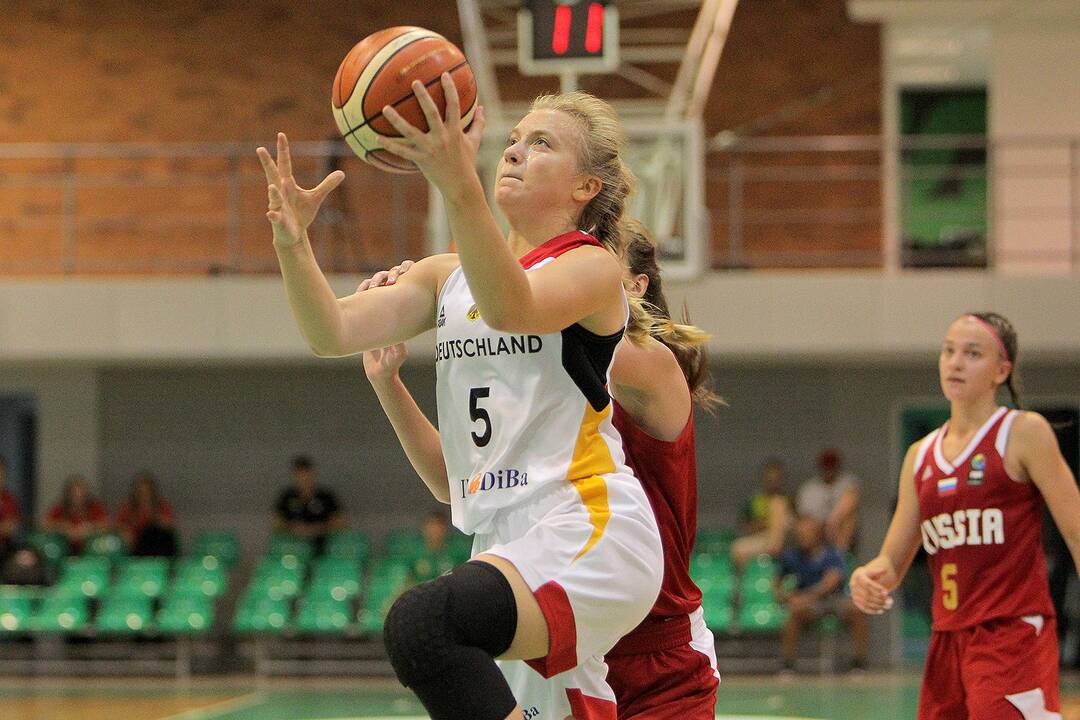 Vokietija – Rusija 43:51. Merginų U16 EČ