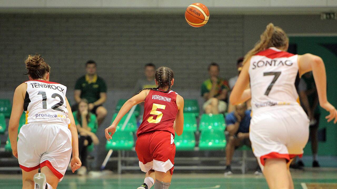 Vokietija – Rusija 43:51. Merginų U16 EČ
