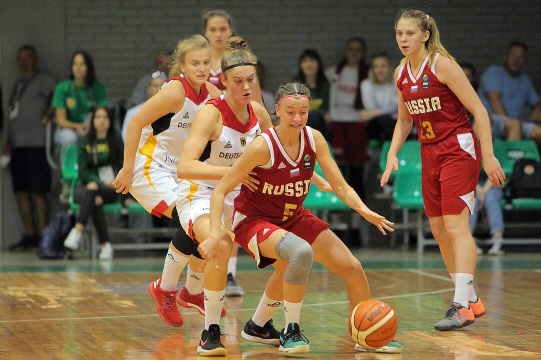 Vokietija – Rusija 43:51. Merginų U16 EČ