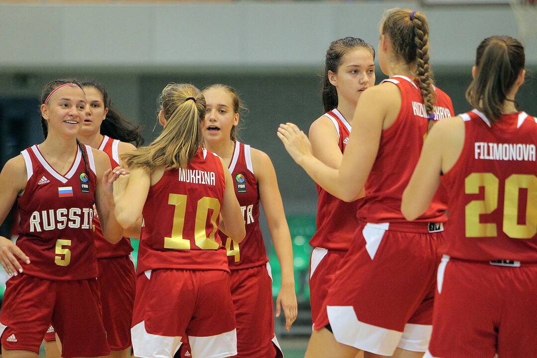 Vokietija – Rusija 43:51. Merginų U16 EČ