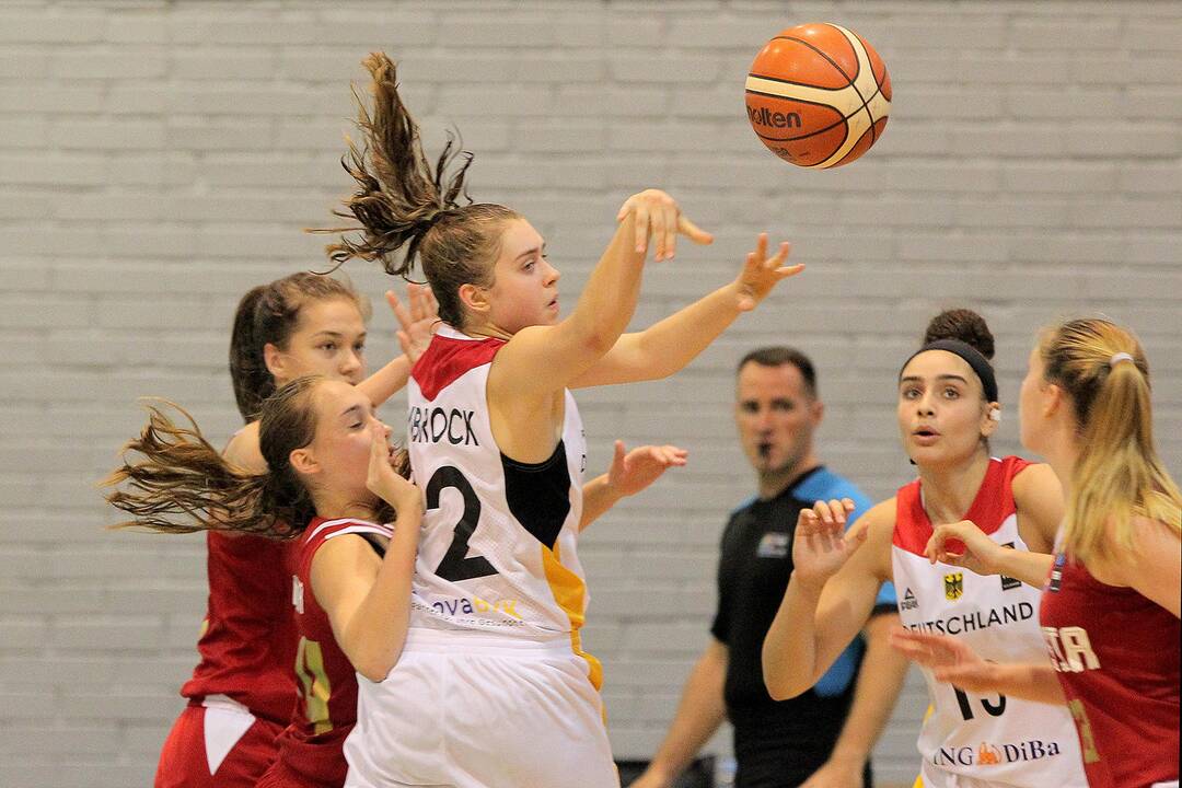 Vokietija – Rusija 43:51. Merginų U16 EČ