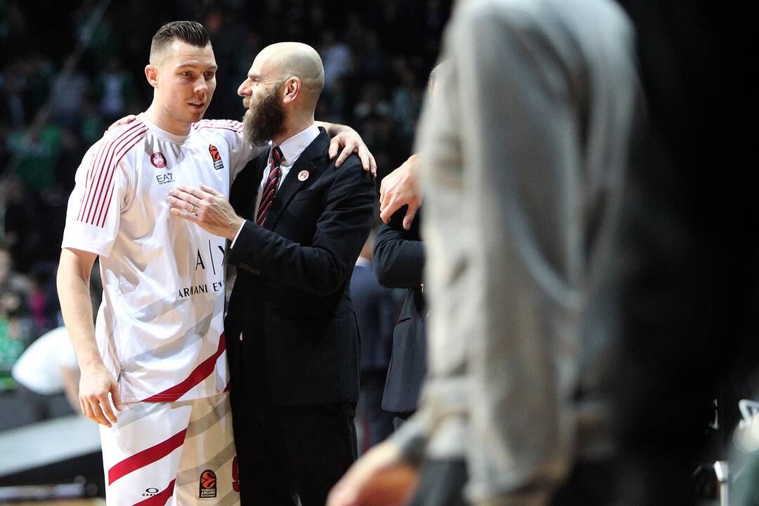 Eurolyga: „Žalgiris“ – „Olimpia“ 83:78