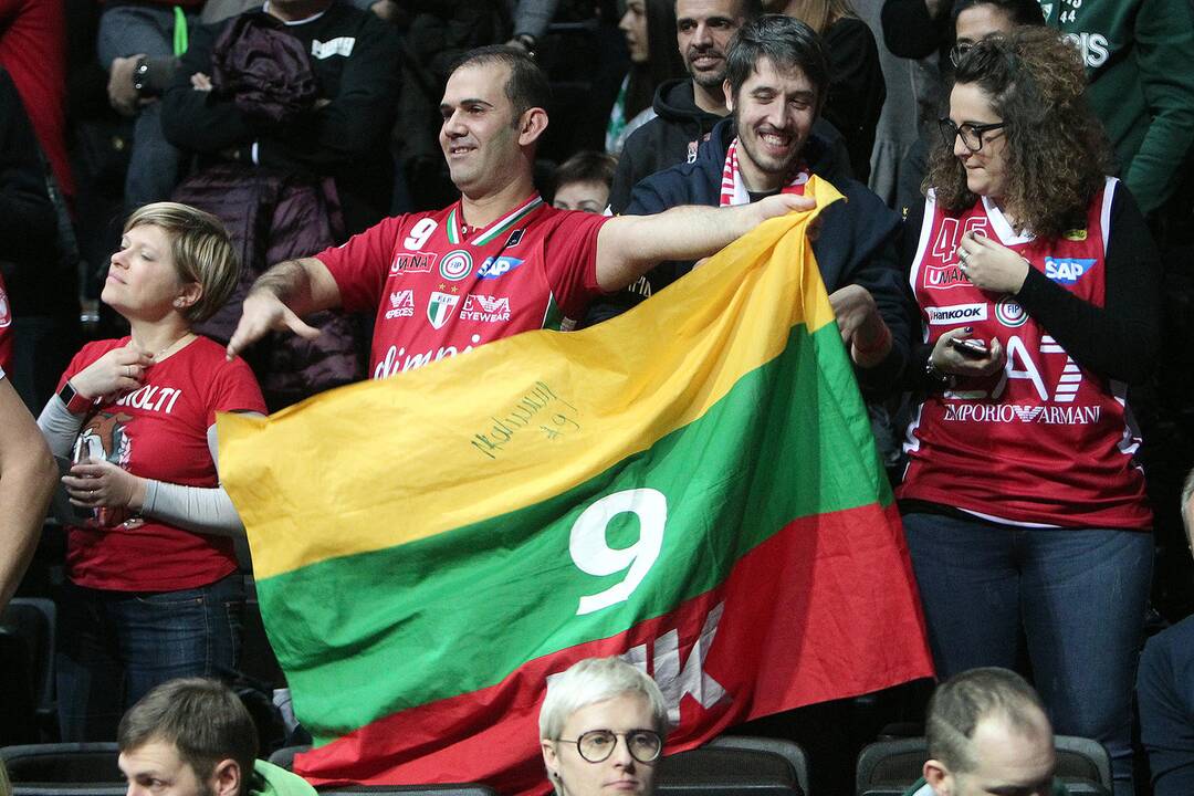 Eurolyga: „Žalgiris“ – „Olimpia“ 83:78
