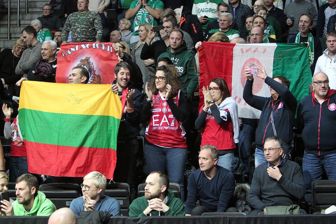 Eurolyga: „Žalgiris“ – „Olimpia“ 83:78
