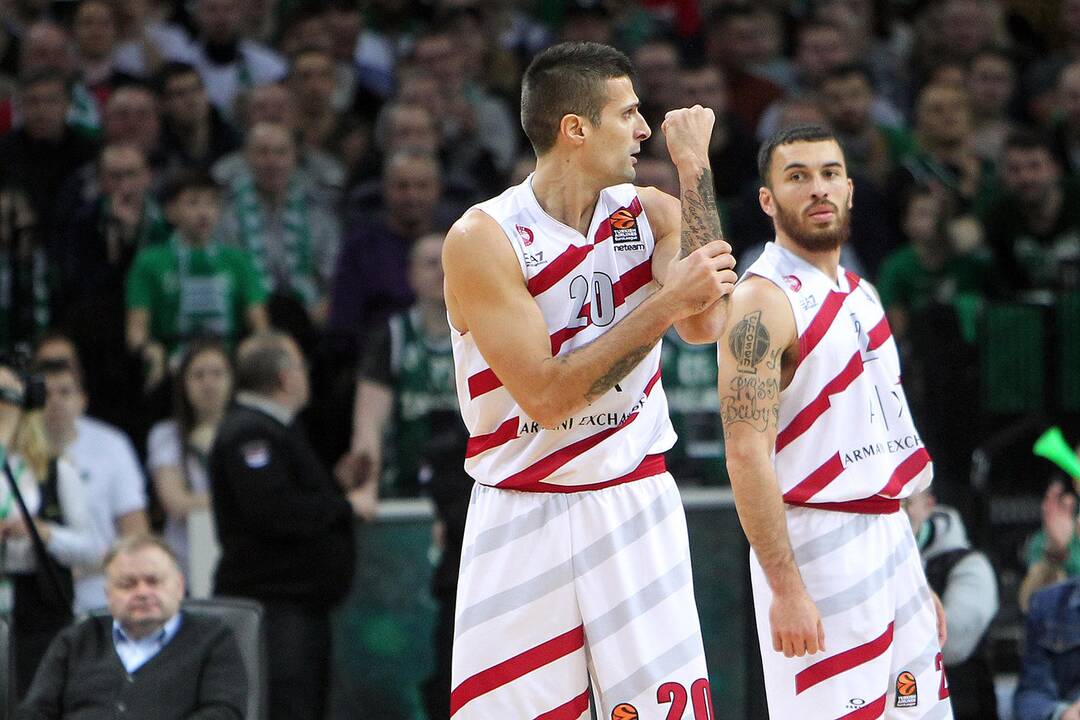 Eurolyga: „Žalgiris“ – „Olimpia“ 83:78