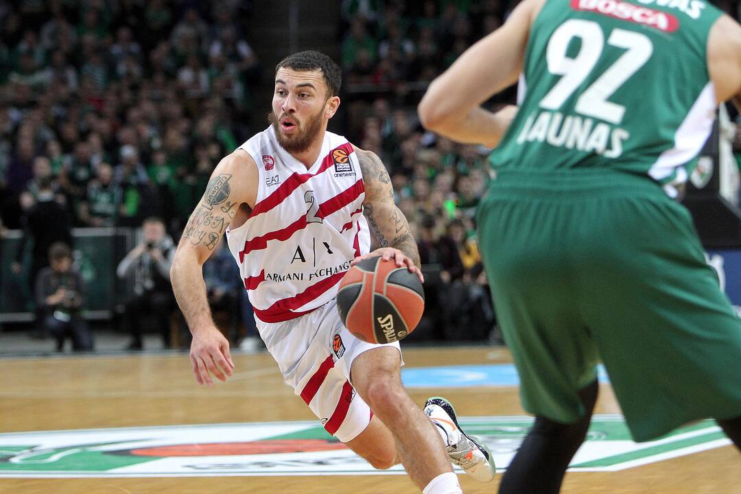 Eurolyga: „Žalgiris“ – „Olimpia“ 83:78