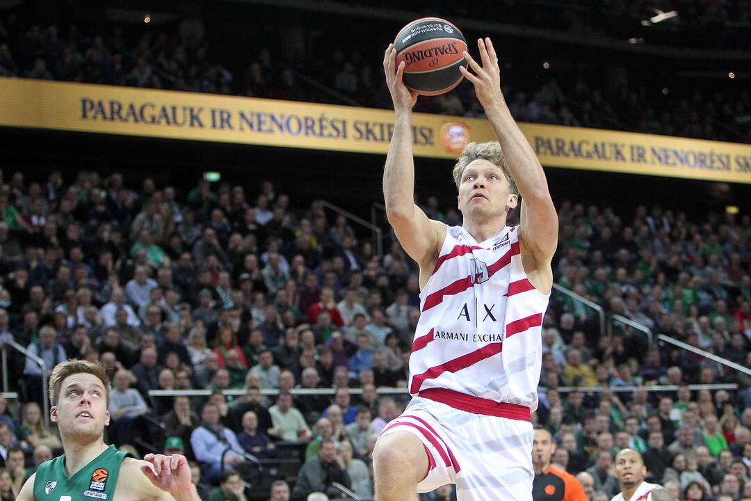 Eurolyga: „Žalgiris“ – „Olimpia“ 83:78