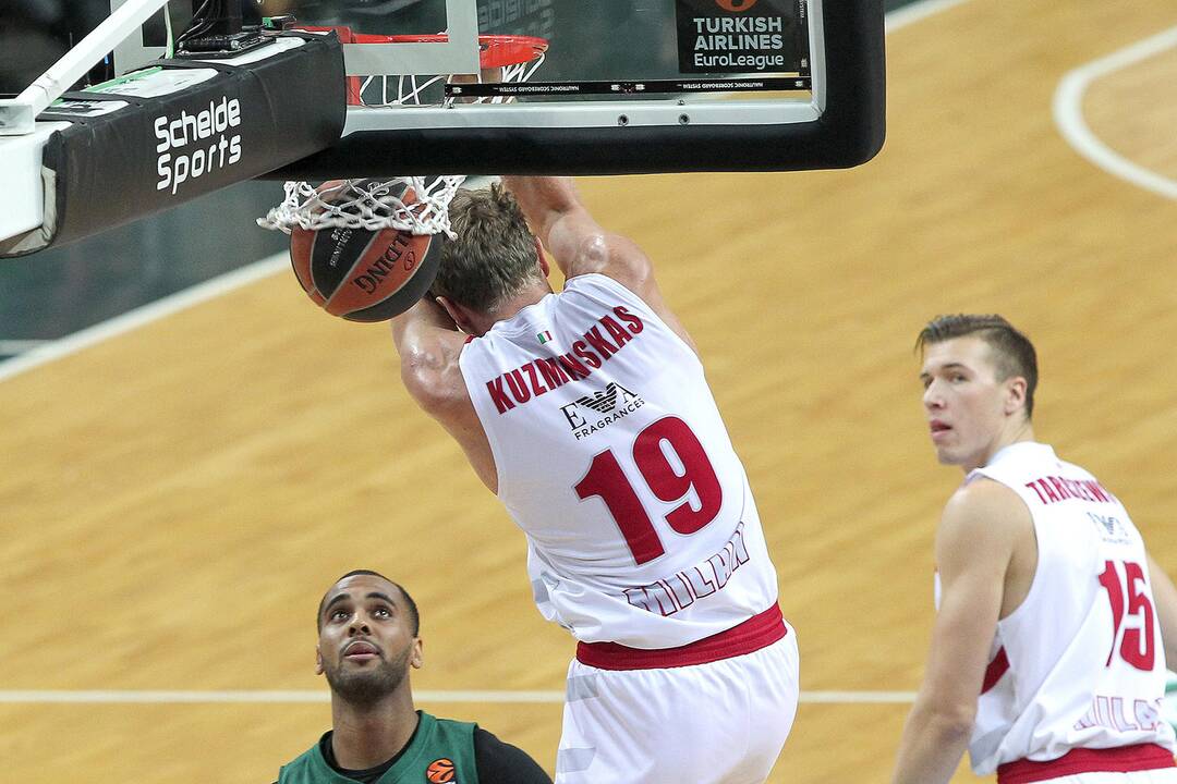 Eurolyga: „Žalgiris“ – „Olimpia“ 83:78