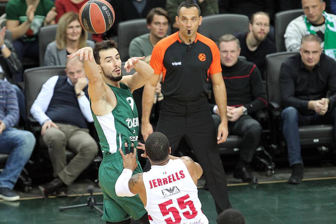 Eurolyga: „Žalgiris“ – „Olimpia“ 83:78