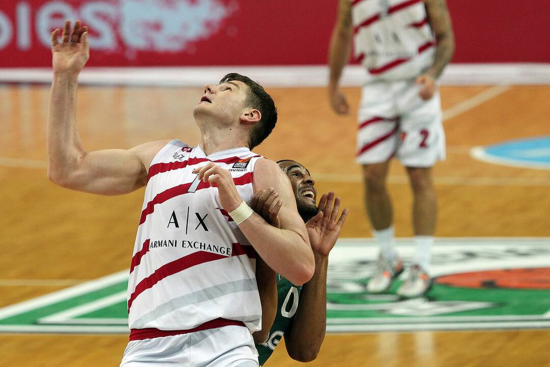 Eurolyga: „Žalgiris“ – „Olimpia“ 83:78