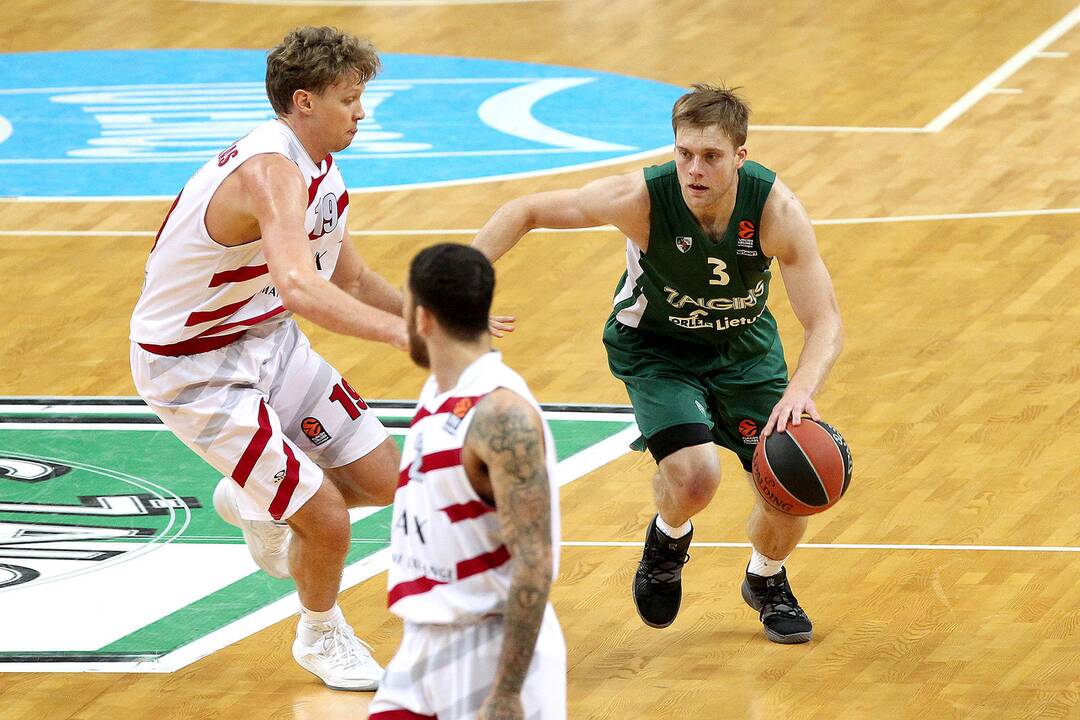 Eurolyga: „Žalgiris“ – „Olimpia“ 83:78