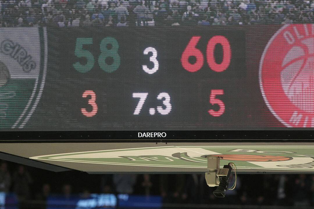 Eurolyga: „Žalgiris“ – „Olimpia“ 83:78