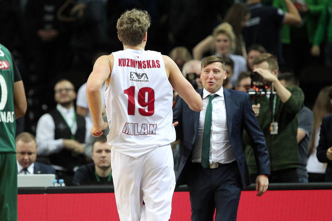 Eurolyga: „Žalgiris“ – „Olimpia“ 83:78