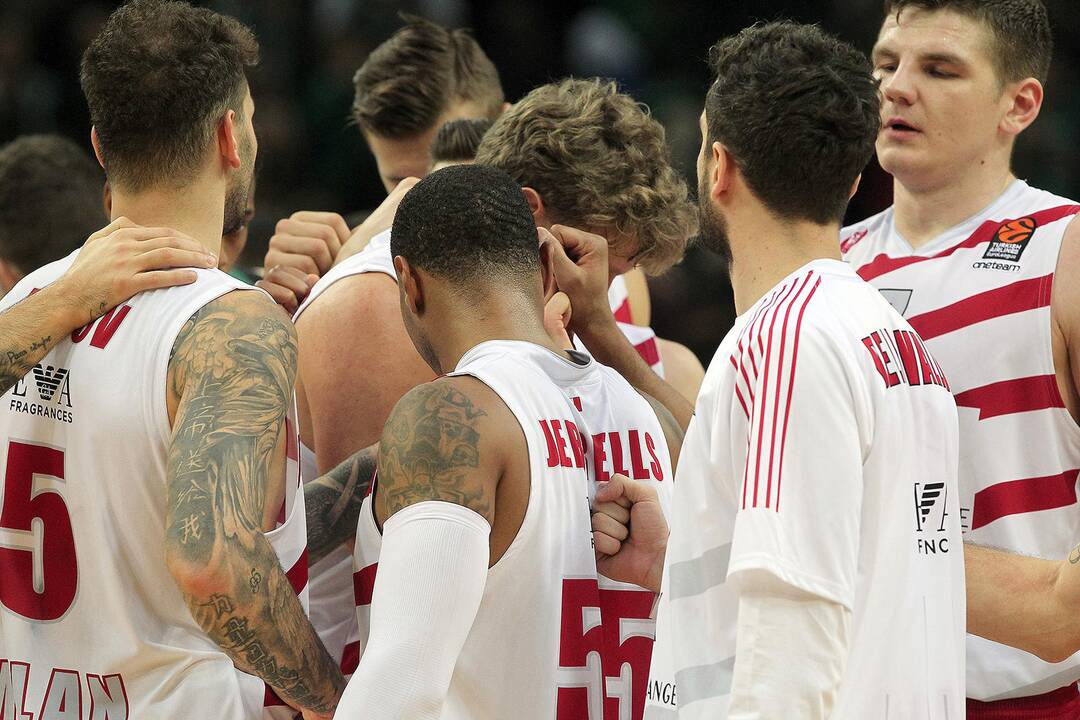 Eurolyga: „Žalgiris“ – „Olimpia“ 83:78