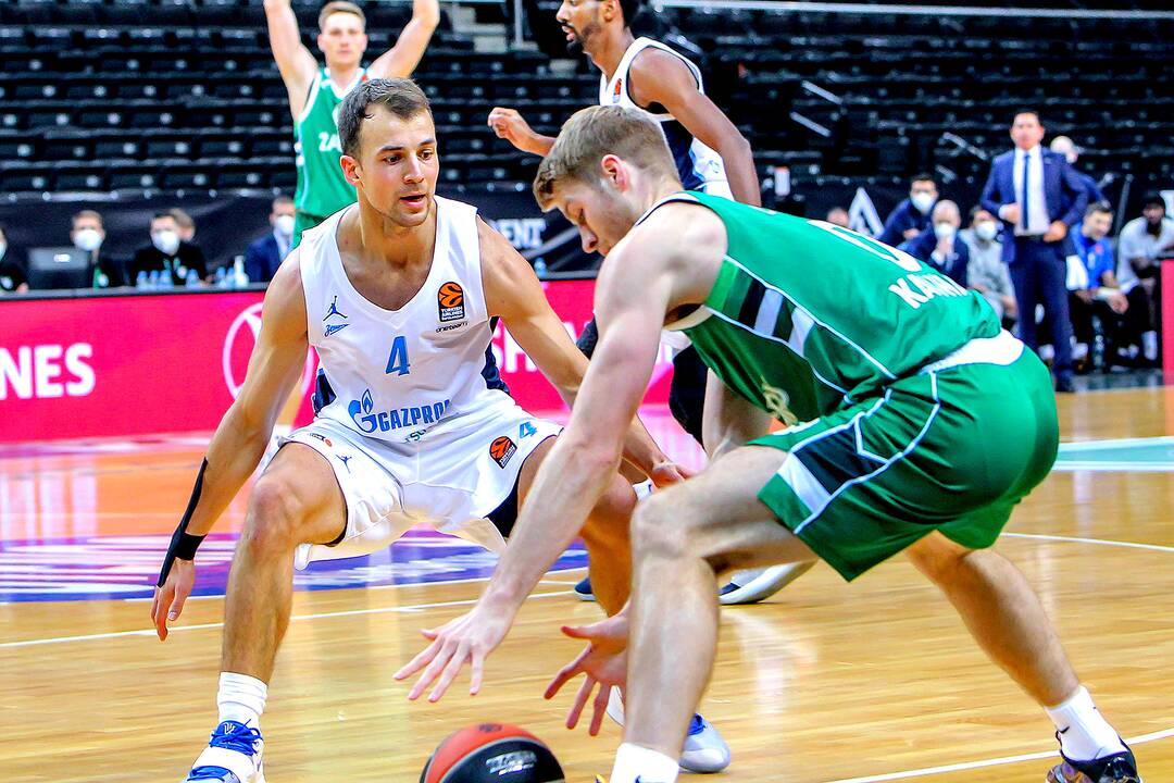 Eurolyga: „Žalgiris“ – „Zenit“ 75:83