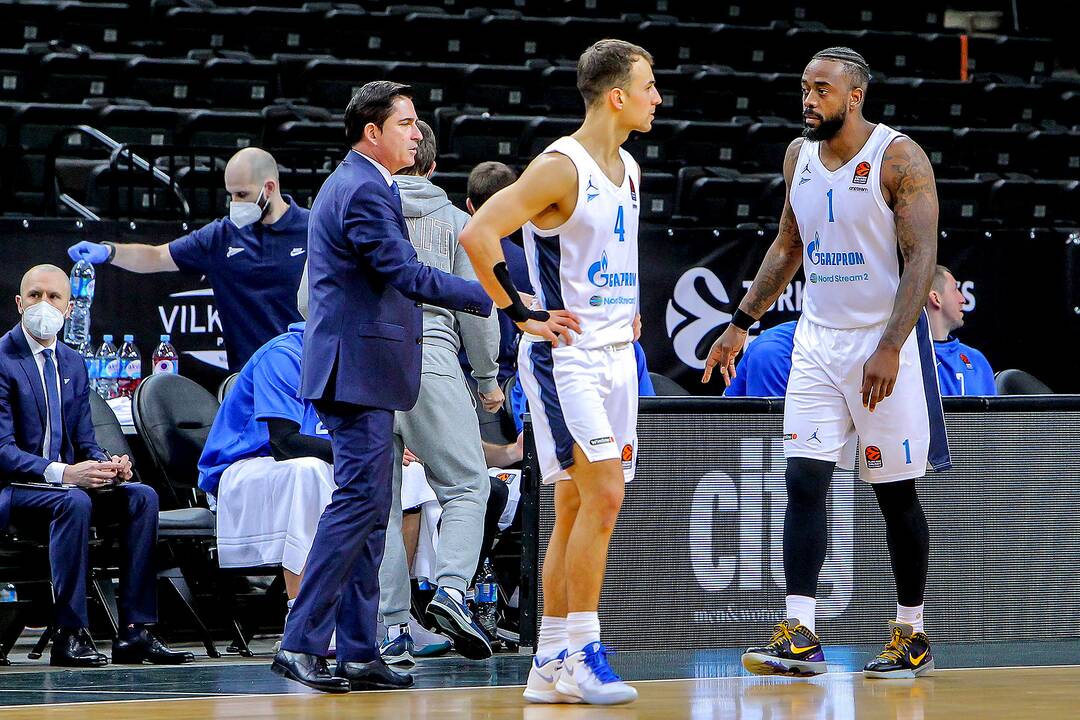 Eurolyga: „Žalgiris“ – „Zenit“ 75:83