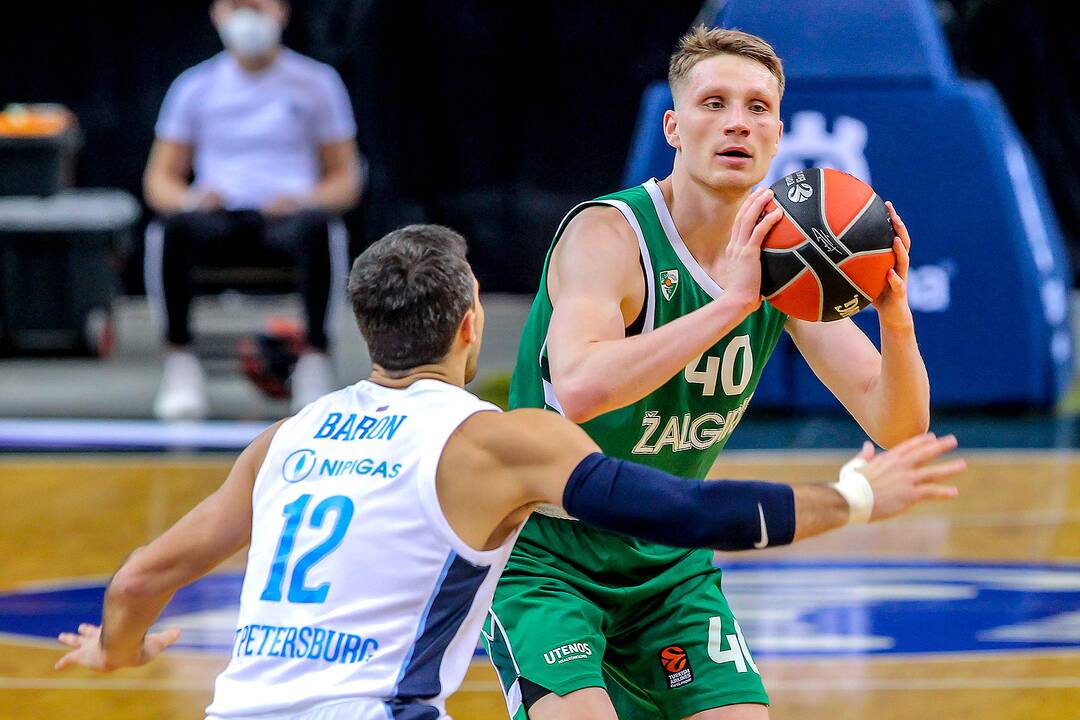 Eurolyga: „Žalgiris“ – „Zenit“ 75:83