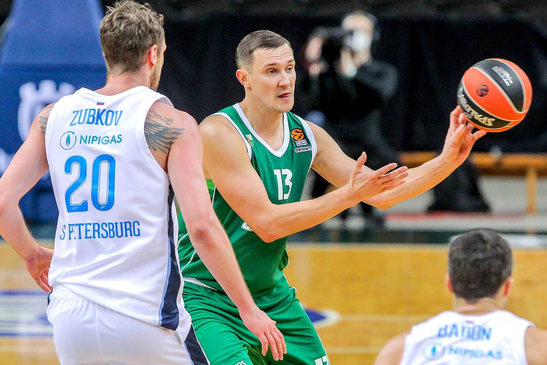 Eurolyga: „Žalgiris“ – „Zenit“ 75:83