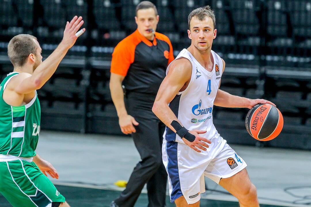 Eurolyga: „Žalgiris“ – „Zenit“ 75:83