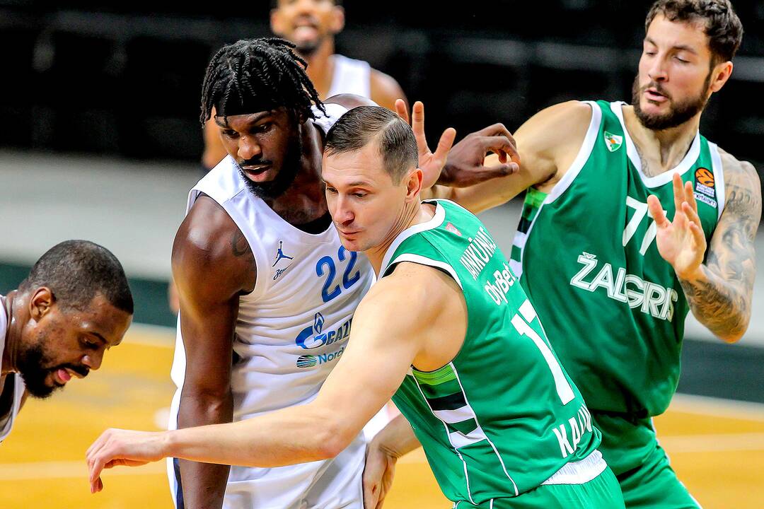 Eurolyga: „Žalgiris“ – „Zenit“ 75:83