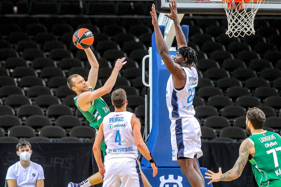 Eurolyga: „Žalgiris“ – „Zenit“ 75:83