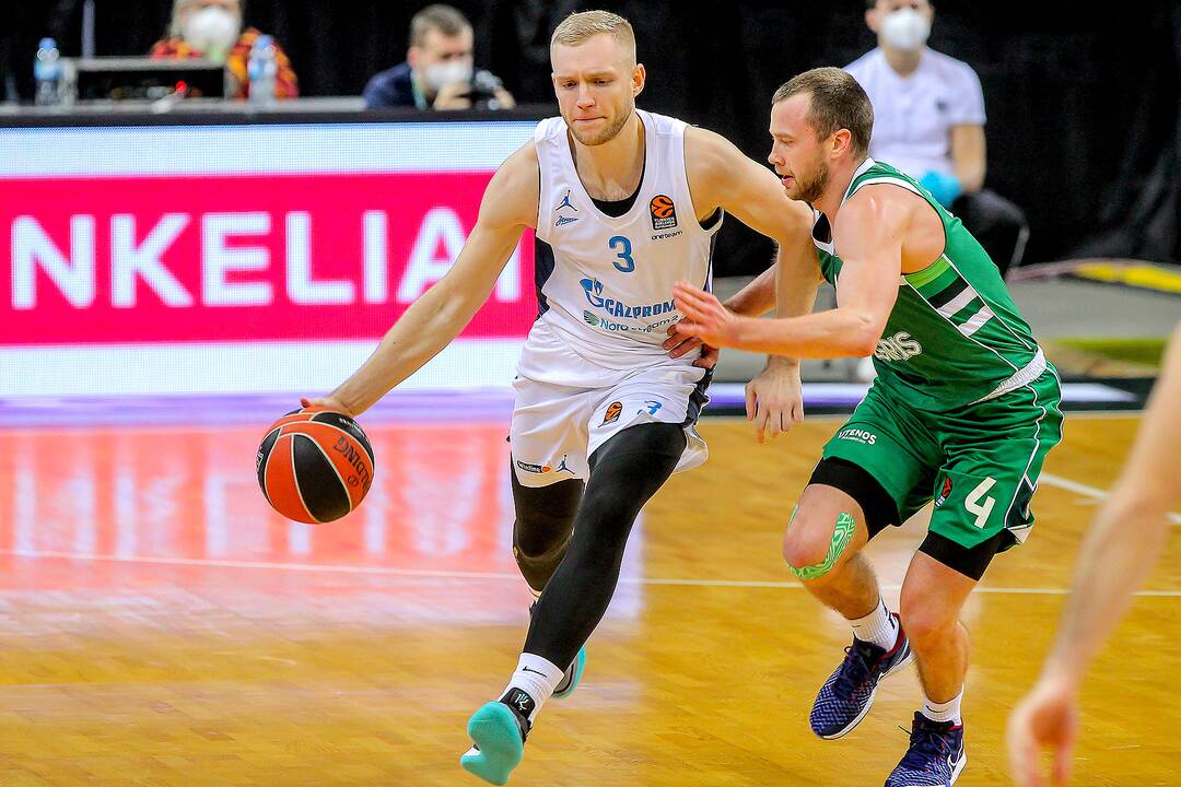 Eurolyga: „Žalgiris“ – „Zenit“ 75:83