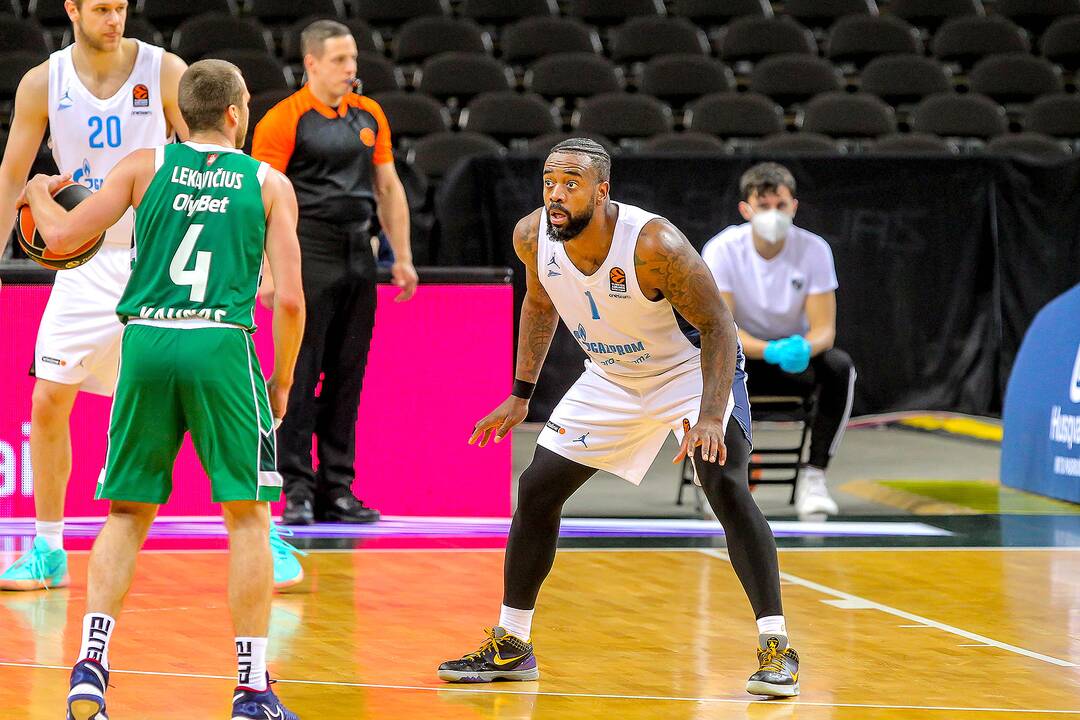 Eurolyga: „Žalgiris“ – „Zenit“ 75:83