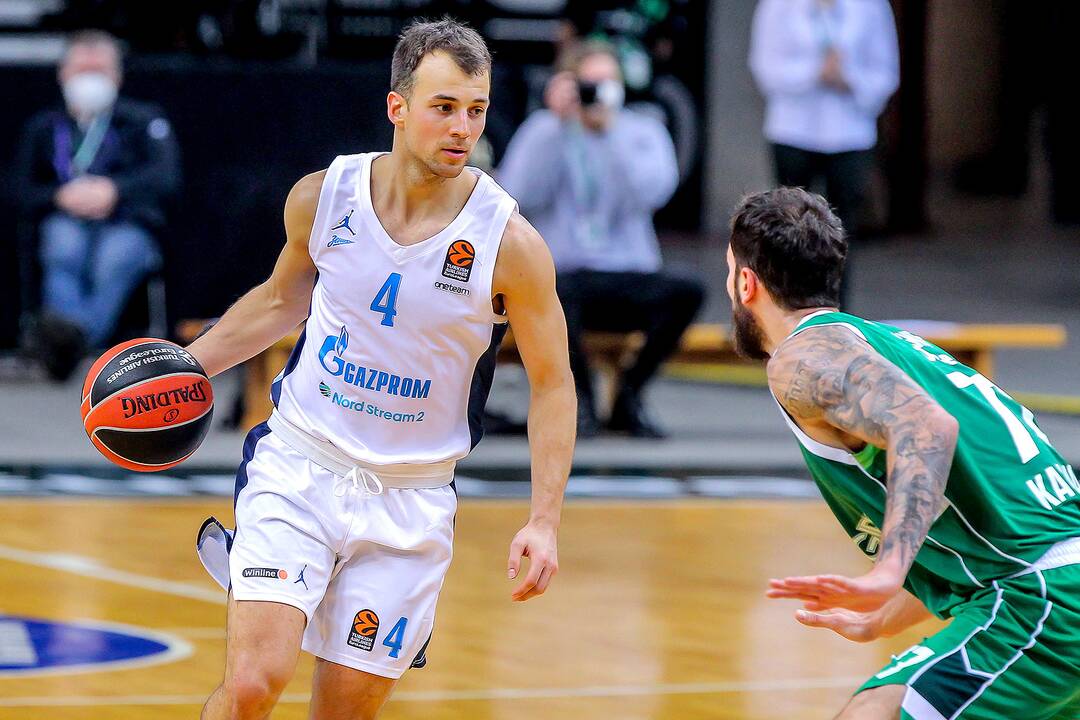Eurolyga: „Žalgiris“ – „Zenit“ 75:83