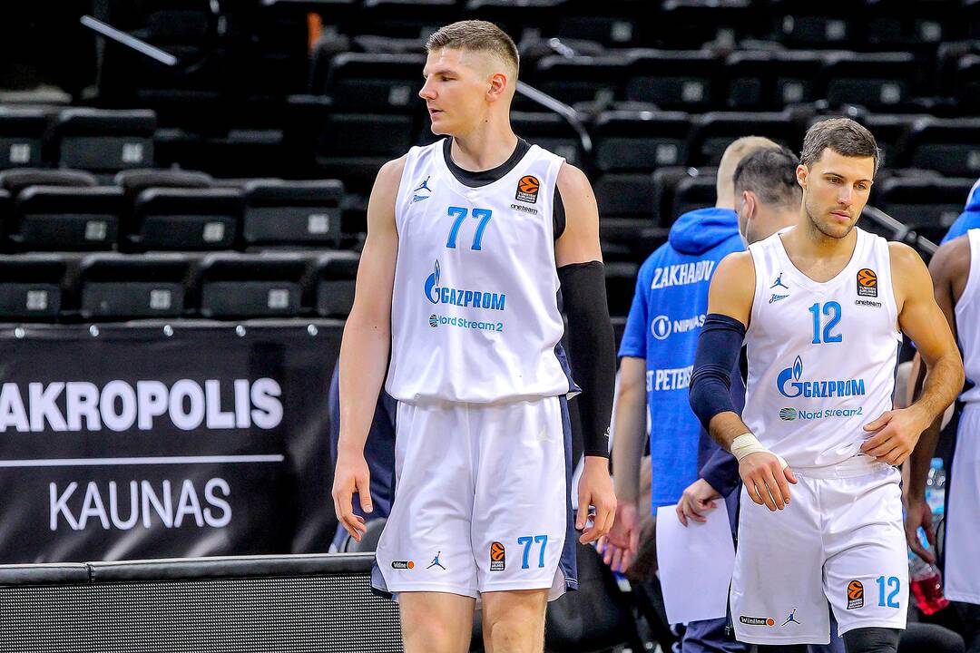 Eurolyga: „Žalgiris“ – „Zenit“ 75:83