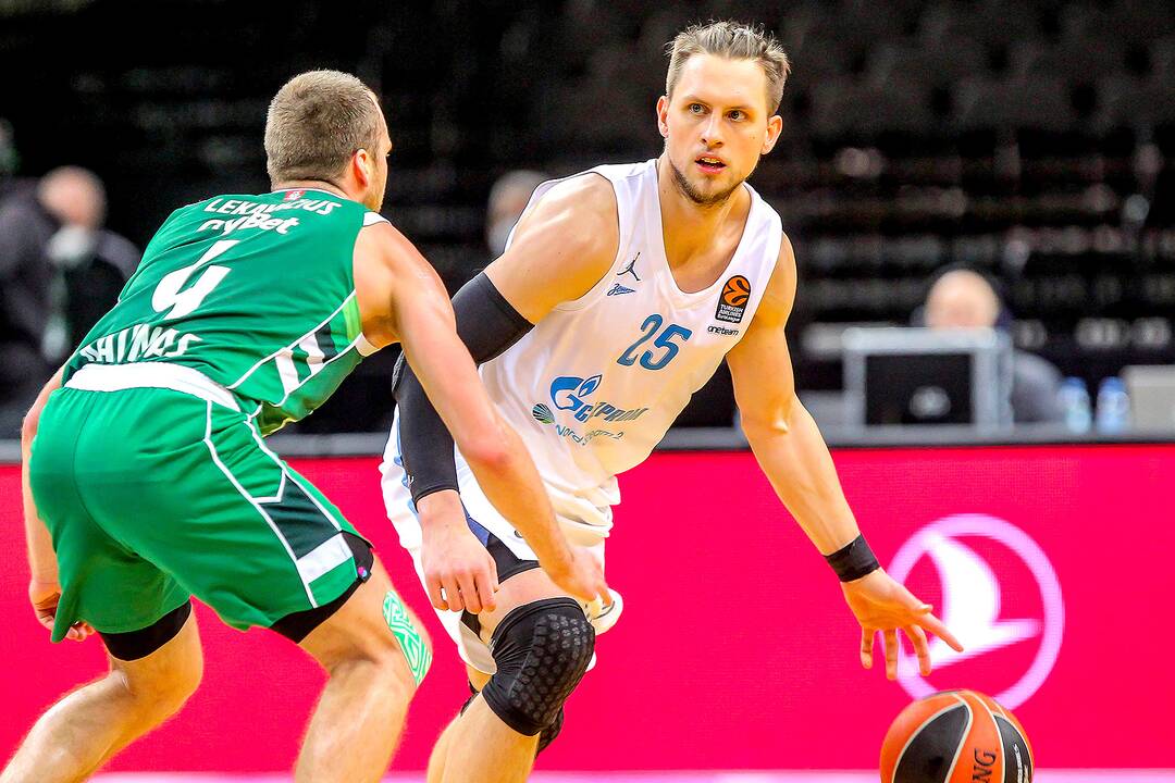Eurolyga: „Žalgiris“ – „Zenit“ 75:83