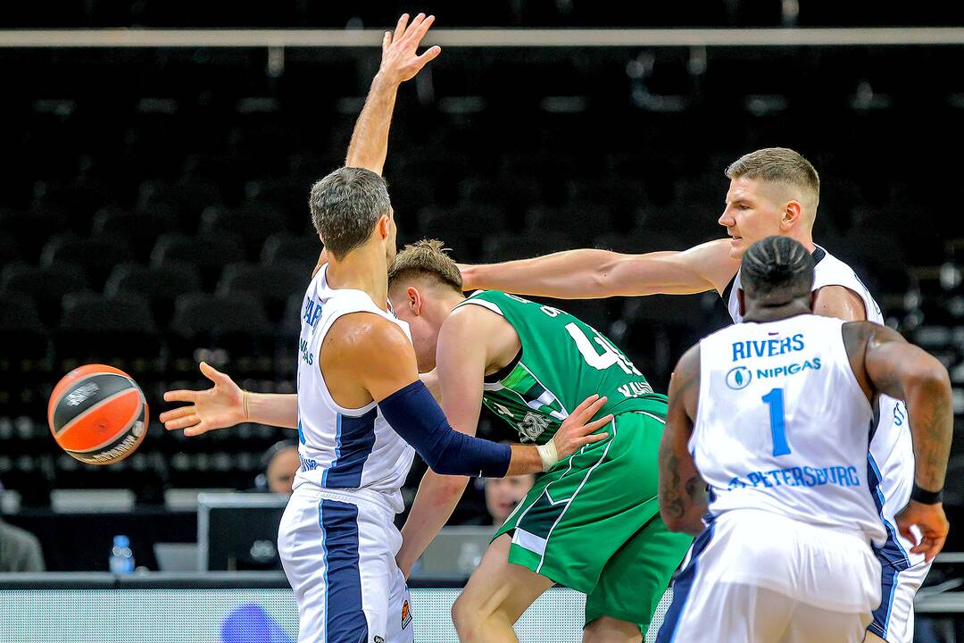 Eurolyga: „Žalgiris“ – „Zenit“ 75:83