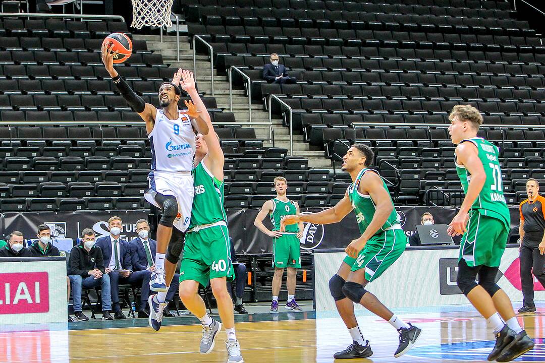 Eurolyga: „Žalgiris“ – „Zenit“ 75:83